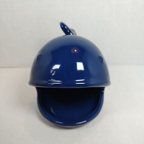 Navy Blue Whale Ceramic Kitchen Sponge Holder Multipurpose Figurine Nautical - Picture 4 of 16